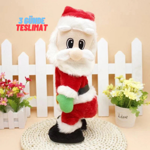 3 adet Takla Atan Noel Baba | Tırmanan Noel Baba | Twerk Atan Noel Baba | Pilli Müzikli Noel Hediyesi